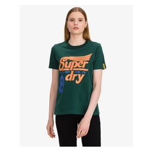 SuperDry Collegiate Cali State Triko Zelená