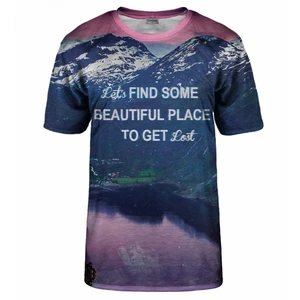 Bittersweet Paris Unisex's Get Lost T-Shirt Tsh Bsp063 Purple