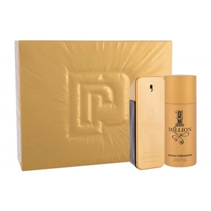 Paco Rabanne 1 Million dárková kazeta toaletní voda 100 ml + deosprej 150 ml pro muže