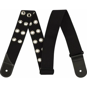 Jackson Cotton Grommet Strap Black