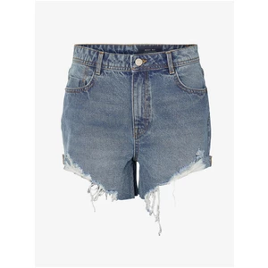 Blue Womens Denim Shorts Noisy May Drew - Women