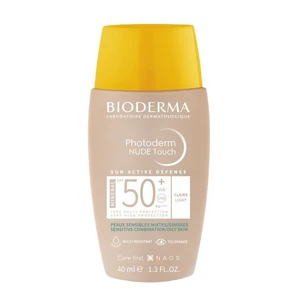 Bioderma Tónovaný ochranný fluid s efektem přirozeného make-upu SPF 50 Photoderm Nude Touch Mineral 40 ml Light