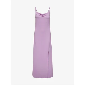 Light purple women's maxi-dresses ONLY Mai - Ladies