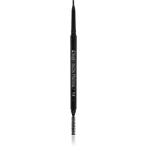 Diego dalla Palma High Precision Brow voděodolná tužka na obočí pro dlouhotrvající efekt odstín 14 CARBON BLACK 0,09 g