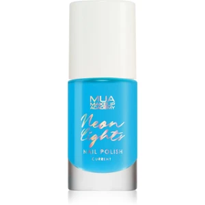 MUA Makeup Academy Neon Lights neónový lak na nechty odtieň Current 8 ml