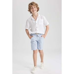 DEFACTO Boys Linen Look Shorts