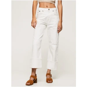 White Women Straight fit Jeans Pepe Jeans - Women