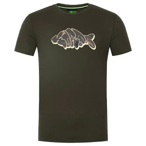 Korda tričko outline tee dark olive - m