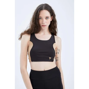 Defacto Fit Crew Neck Sports Bra