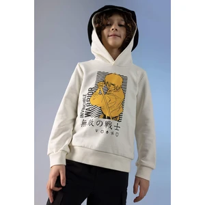 DEFACTO Boys Regular Fit Hoodie Sweatshirt