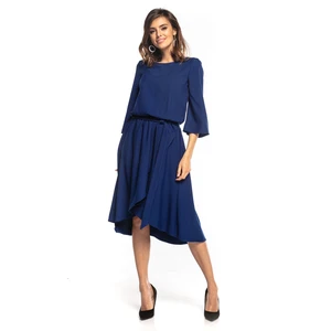 Tessita Woman's Dress T347 4 Navy Blue