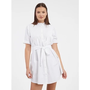 White Ladies Shirt Dress Noisy May Frig - Women