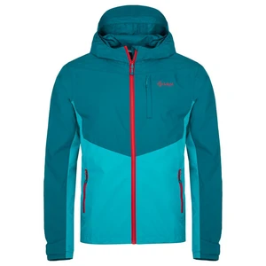 Men's outdoor jacket KILPI SONNA-M turquoise