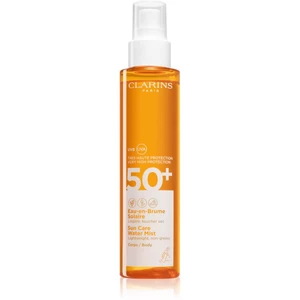 Clarins Sun Care Water Mist transparentná hmla na opaľovanie SPF 50+ 150 ml