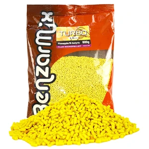 Benzar mix pelety fluo turbo pellet 800 g 1,6 mm - ananas n-butyric