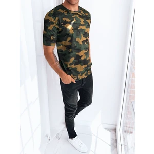 Men's khaki T-shirt Dstreet