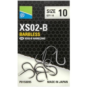 Preston innovations háčky xs02-b hooks - velikost háčku 14