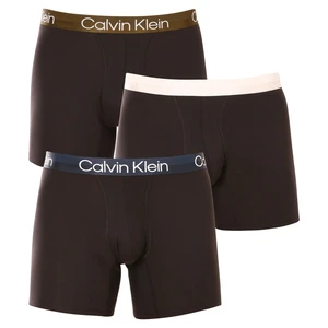 3PACK men's boxers Calvin Klein black