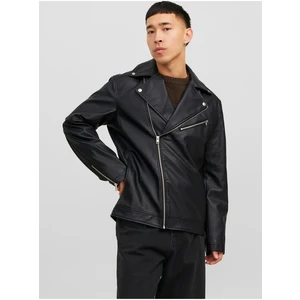 Black Mens Leatherette Jack & Jones Rocky Jack Jack - Men