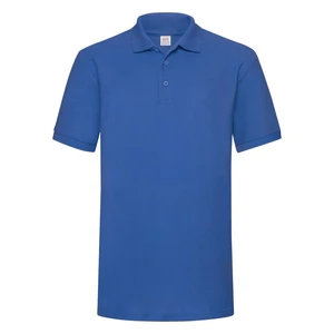 Blue Heavy Polo Friut of the Loom T-shirt