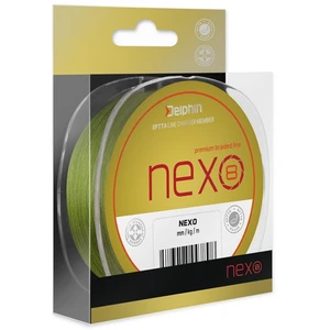 Delphin splietaná šnúrka nexo 8 green - priemer 0,25 mm / nosnosť 41,6 lb / návin 130 m