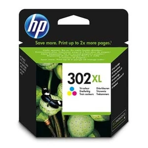 HP 302XL F6U67AE farebná (color) originálna cartridge