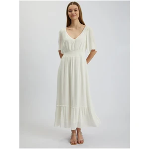 Orsay Creamy Women's Maxi-Dresses - Women