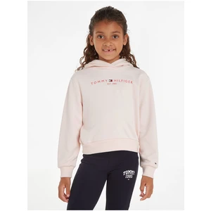 Light pink Girls' Hoodie Tommy Hilfiger - Girls