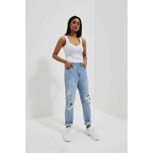 WOMEN'S JEANS L-JE-4013 LBblue