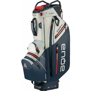 Big Max Aqua Tour 4 Off White/Navy/Red Golfbag