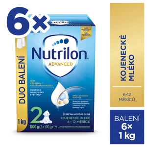 Nutrilon 2 Advanced DUO balenie 6 x 1 kg