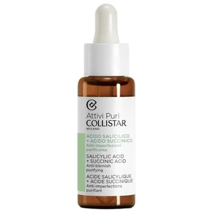 Collistar Attivi Puri Salicylic Acid + Succinic Acid detoxikační čisticí sérum 30 ml