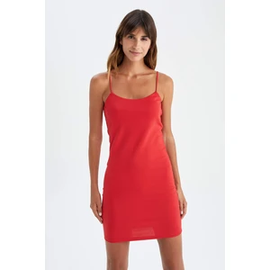 DEFACTO Bodycon Rope Strap Dress