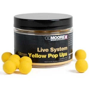 Cc moore plovoucí boilie live system yellow pop up 14 mm