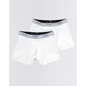 Bokserki męskie Carhartt WIP Cotton Trunks 2-pack I029375 WHITE