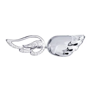 Preciosa Stříbrný otevřený prsten s krystalem Crystal Wings 6066 00