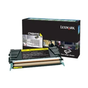 Lexmark C748H3YG, yellow, 10000 str., originálny toner