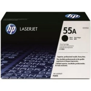 HP 55A CE255A černý (black) originální toner