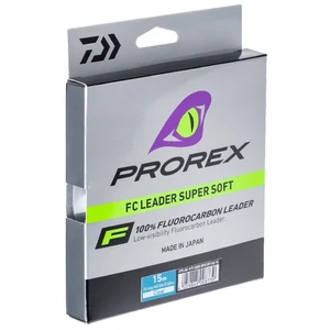 Daiwa vlasec prorex fluocarbon návazcový čirá-průměr 0,16 mm / nosnost 2 kg / návin 50 m