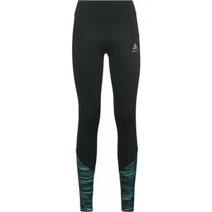 Odlo The Zeroweight Print Reflective Tights Black XS