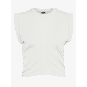 White T-shirt Noisy May Emma - Women