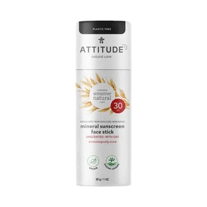 Attitude 100% minerální ochranná tyčinka na obličej a rty (SPF 30) pro citlivou a atopickou pokožku 30 g