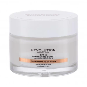 Revolution Skincare Pleťový krém pro normální až mastnou pleť Skincare SPF 15 (Moisture Cream Normal to Oily Skin) 50 ml