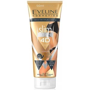 Eveline Slim Extreme 4D Gold Serum Slimming And Shaping serum modelujące na brzuch, uda i posladki 250 ml