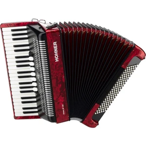 Hohner Bravo III 120 Červená Klávesový akordeon