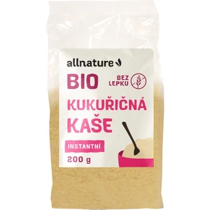 Allnature kaše Kukuřičná instantní BIO 200g