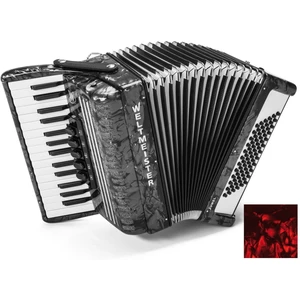 Weltmeister Juwel 30/72/III/5 MT Roșu Acordeon cu clape