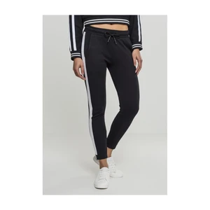 Ladies Interlock Jogpants black/white