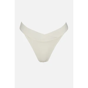 Trendyol Ecru V Cut Bikini Bottoms