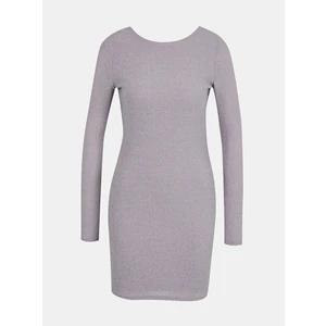 Light Purple Sheath Dress with Exposed Back TALLY WEiJL - Women